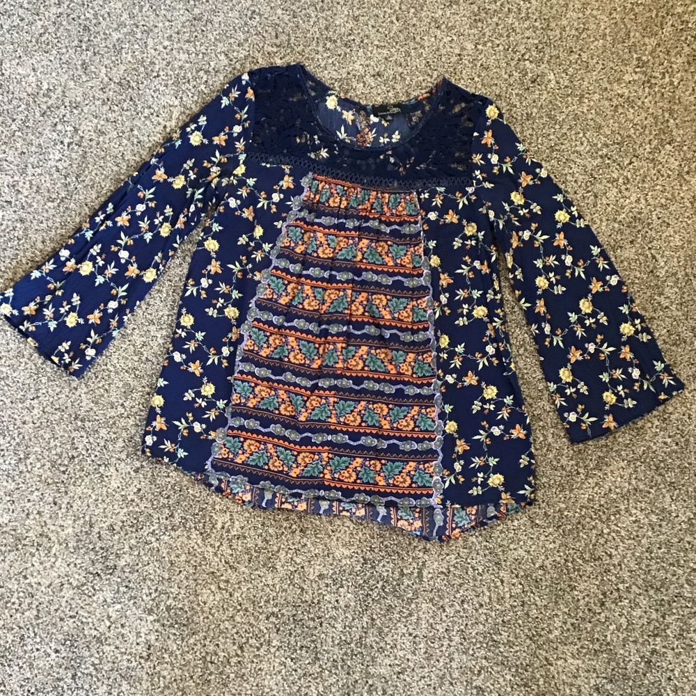 Women’s Suzanne Betro Patterned Blouse